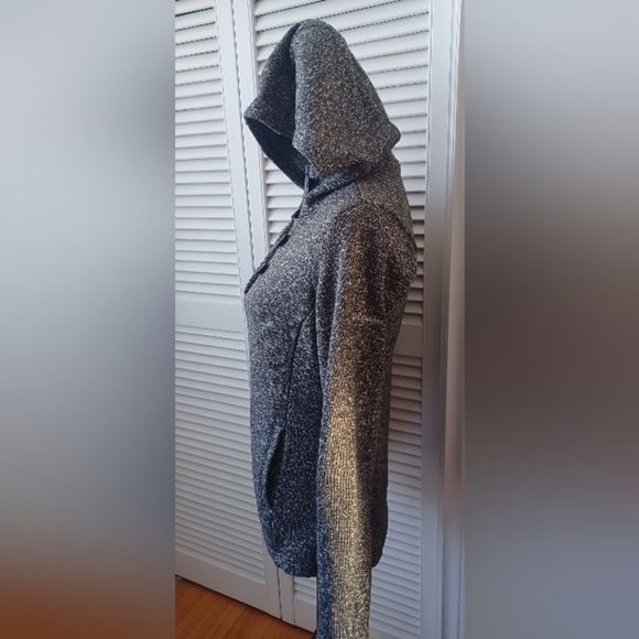 Columbia Small Fitted Pullover Hooded Sweater Darling Days Hoodie Heather Grey - Picture 6 of 11